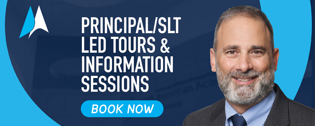 Principal & SLT led tours & information sessions