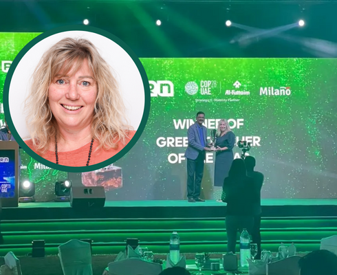 Green teacher award ceremony