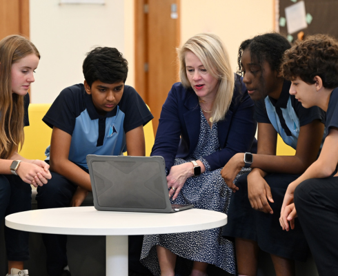 students with mollie